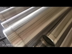 Οθόνη Johnson με το ενωμένο στενά τέλος δαχτυλιδιών