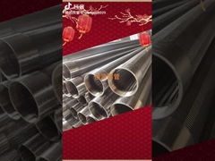 SS304 Μη φραγματοποιητικός σωλήνας οθόνης από συρματόπλεγμα