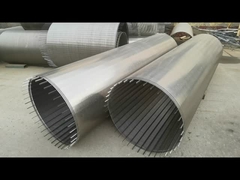 Τυμπανωτό φίλτρο περιστροφικής οθόνης συρμάτινου πλέγματος SS304 για επεξεργασία λυμάτων