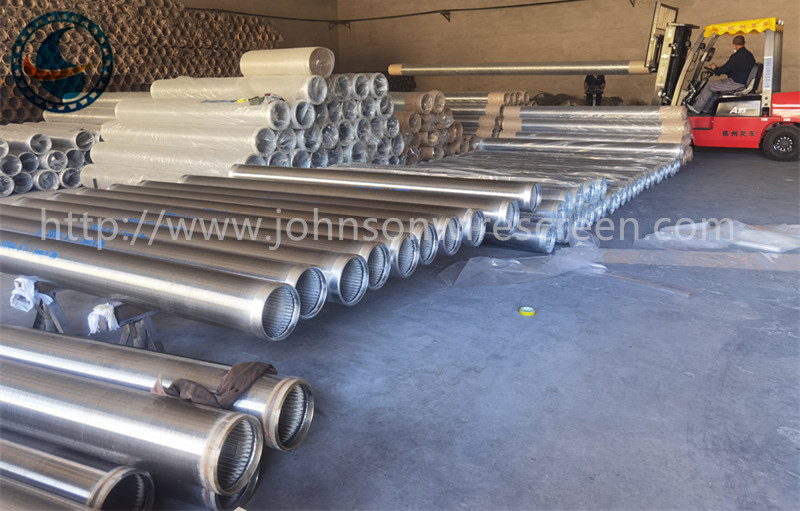 Ζυθοποιία και SS 304 Johnson Wedge Wire Water Well Screen Filter Pipe