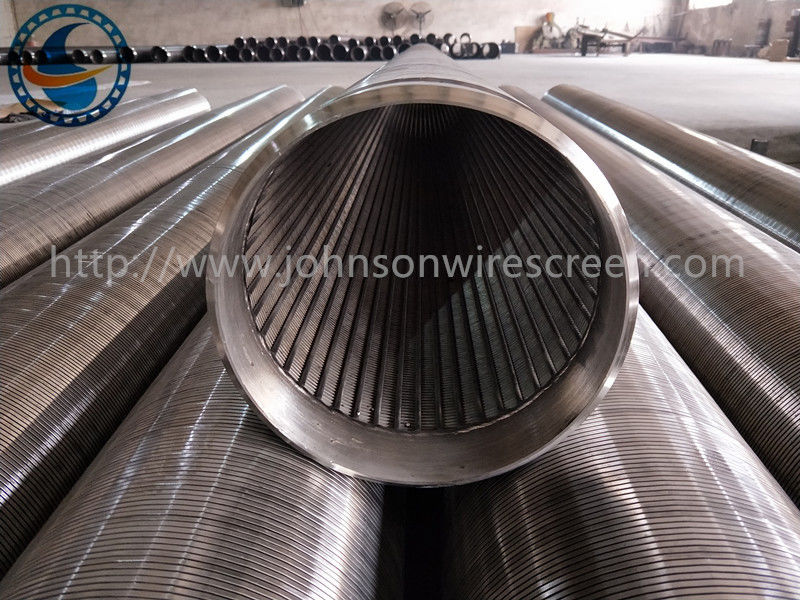 SS 304 Αντίσταση στη διάβρωση Johnson Well Screens για τον έλεγχο της άμμου