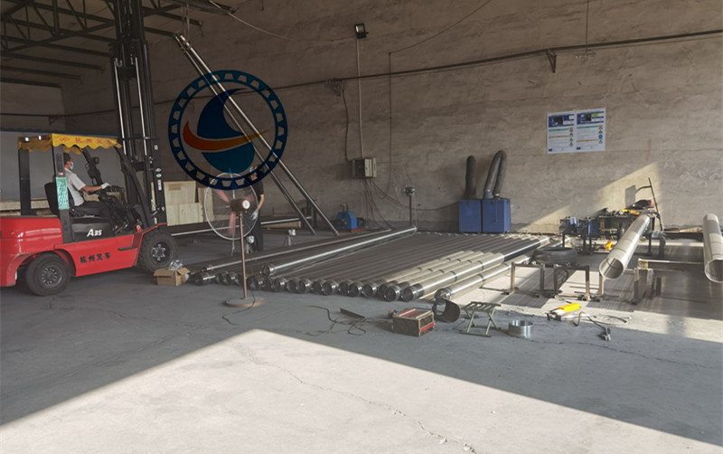 Οθόνη περιτυλιγμένη με σύρμα από ανοξείδωτο χάλυβα 304L 12-3/4 ιντσών για έλεγχο άμμου