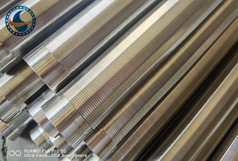 Επεξεργασία τροφίμων Johnson Vee Wire Screen με μέγεθος πλέγματος 1mm-100mm