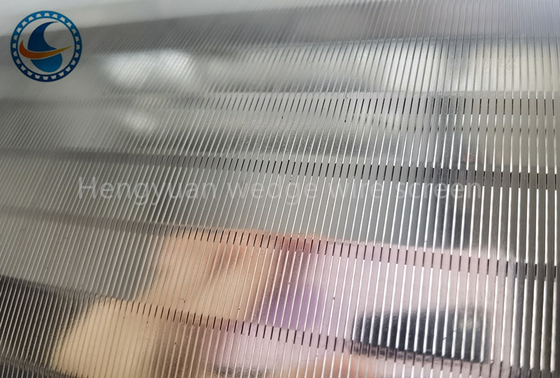 Μη φράζων την οθόνη καλωδίων σφηνών ανοξείδωτου 304 για τα περιστρεφόμενα λεπτά φίλτρα πλέγματος