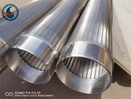 οθόνη καλωδίων σφηνών αυλακώσεων SS316L 1.5mm για το νερό και την επεξεργασία αποβλήτων