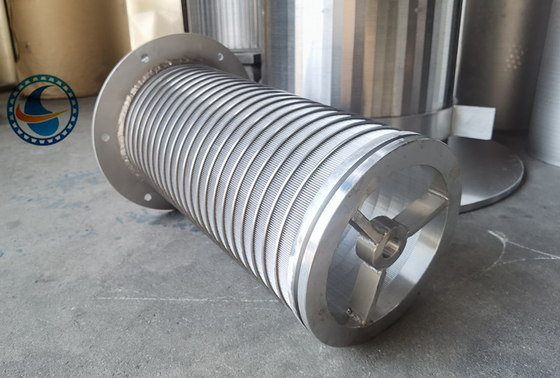 Ss304 Fito Wedge Wire Screen Filter Επεξεργασία τροφίμων