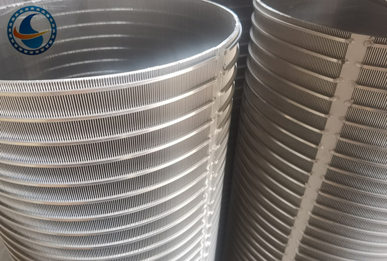 Υψηλή αντοχή ID 200mm Vee Wire Mesh Επιτυγχάνετε βέλτιστη απόδοση ελέγχου