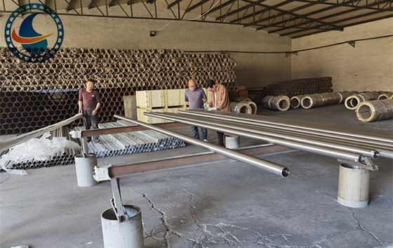 Continuous Slot Wedge Wire Screen Cylinders For Oil Well