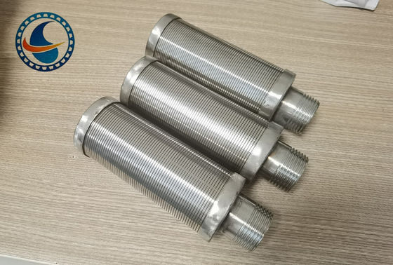 Ράβδος SS304 Βασισμένη σε Συνεχή Σχισμωτή Σωλήνα Οθόνης Σφήνας