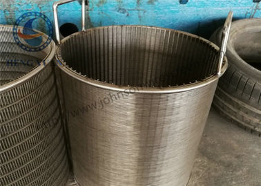 Stainless Steel Johnson Filter Backwasher Wedge Wire Screen Rotary Screen Drum