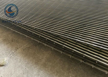 Επαγγελματικές πιάτο πλέγματος καλωδίων σφηνών Β/ράβδος υποστήριξης πλέγματος 3*4.6 χιλ. οθόνης Johnson
