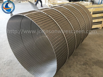 Εσωτερική διάμετρος 1250mm σύνολο τυμπάνων πλέγματος καλωδίων που ενώνεται στενά για το νερό αποβλήτων